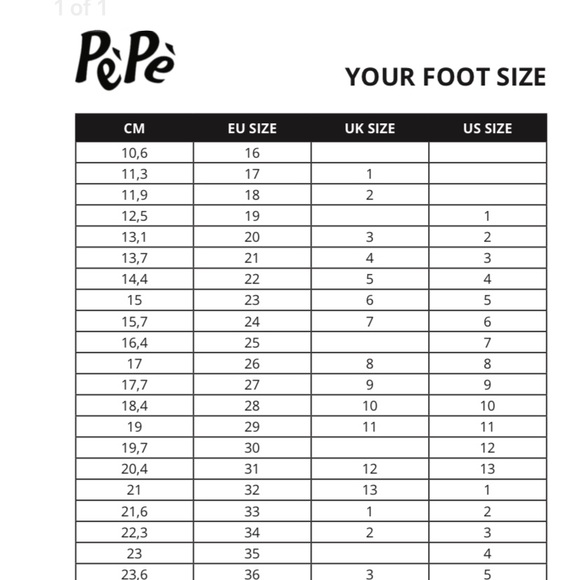 NEW PEPE INFANT FUZZY SLIPPER - Picture 5 of 5